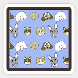 Cutie dogs Sticker